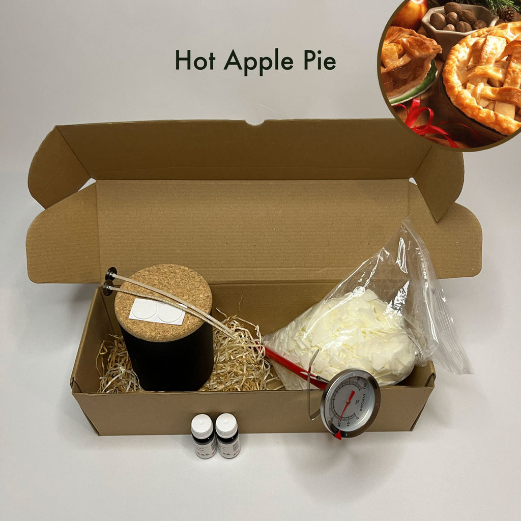Kit Lumânări parfumate: Hot Apple Pie