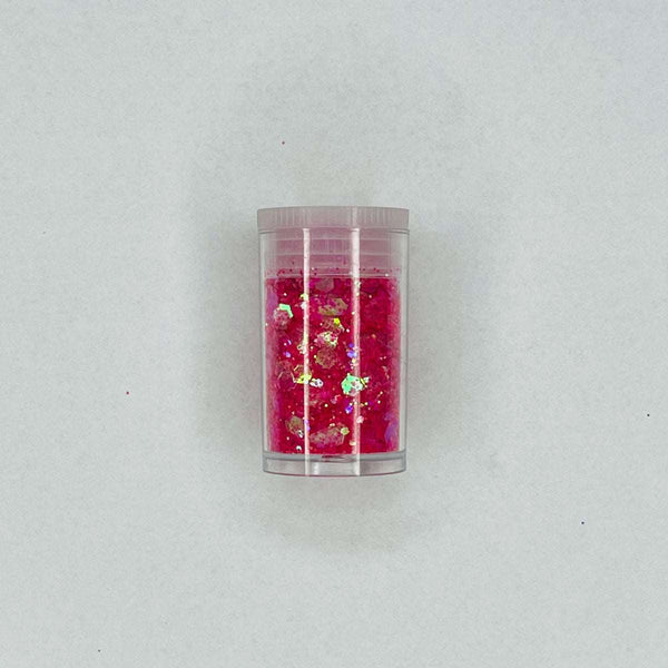 Chunky Glitter roz  - 10g