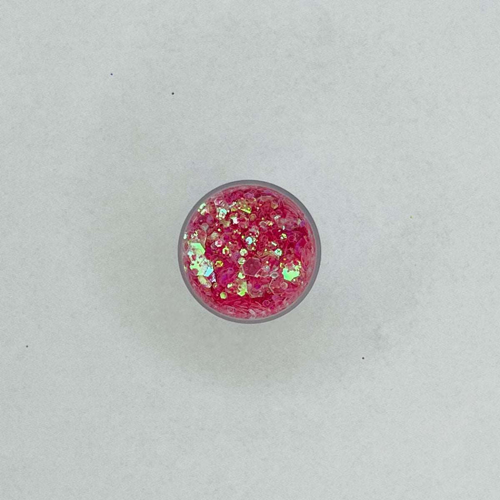 Chunky Glitter roz roșiatic - 10g