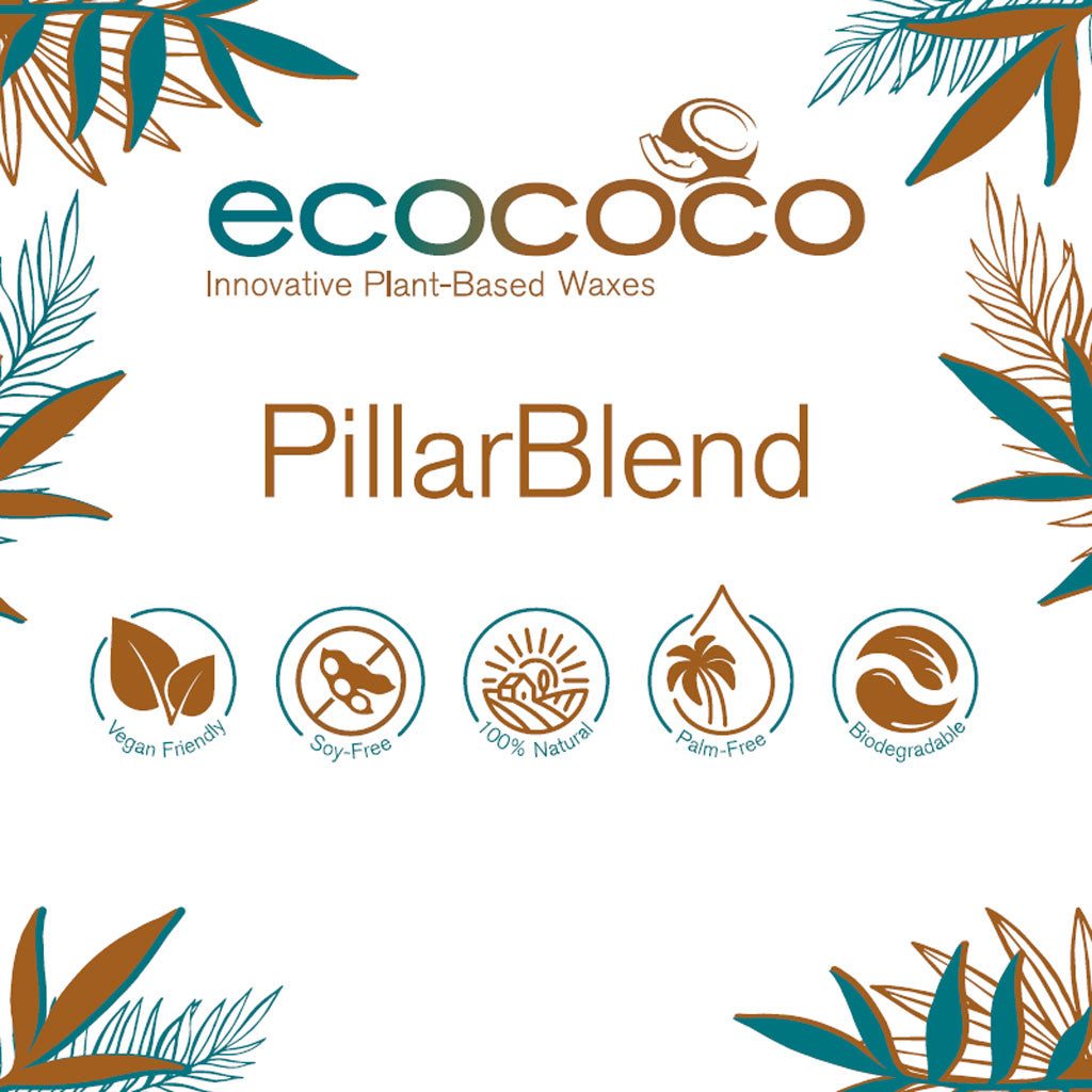 Ceară cocos Ecococo Pillar (matrițe)