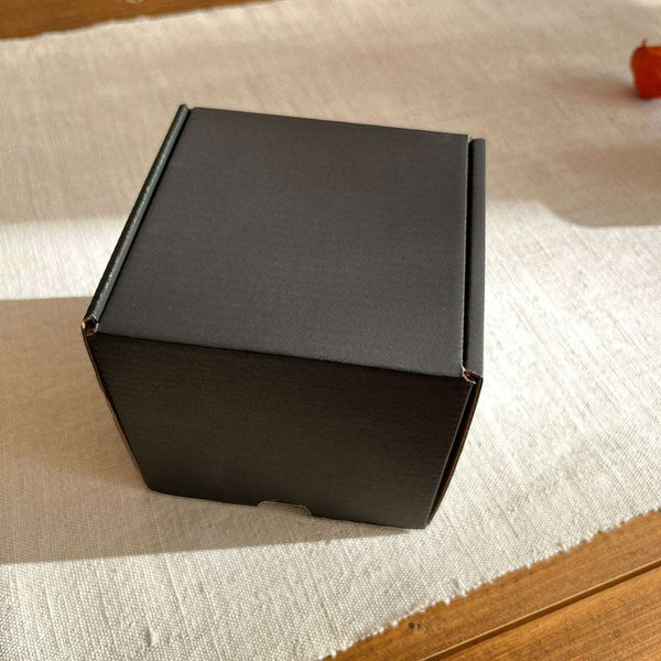 Pachet 10 cutii carton 10x10x10cm (negru mat)