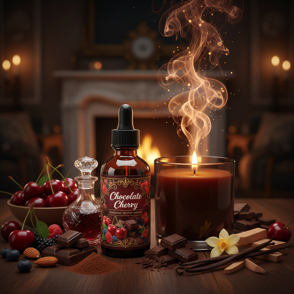 Ulei parfumat pentru lumanari Chocolate Cherry