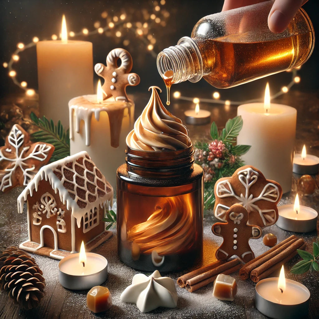 Ulei parfumat pentru lumanari Gingerbread Caramel Mousse