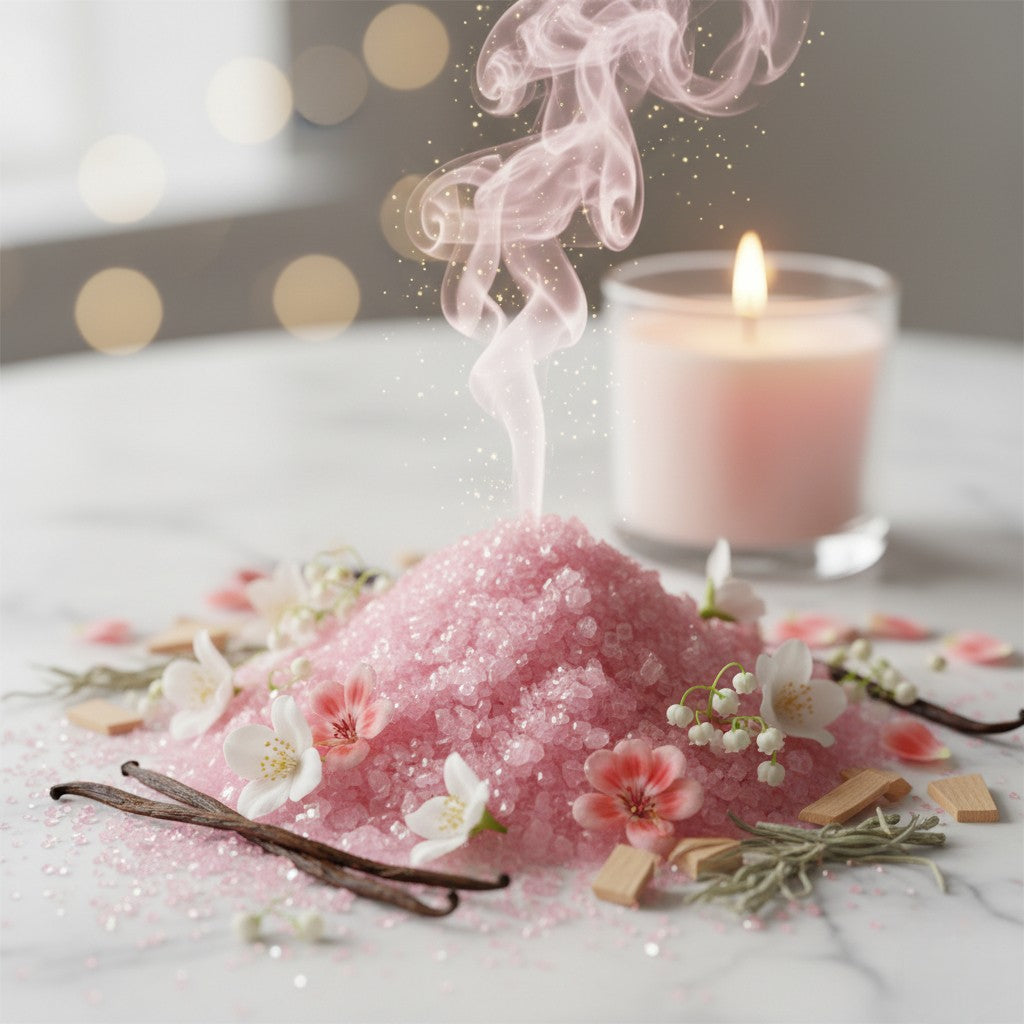 Ulei parfumat pentru lumanari Pink Sugar Crystals