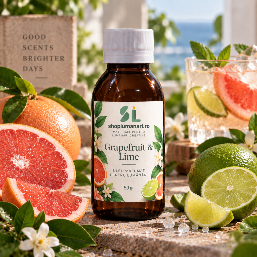 Ulei parfumat pentru lumanari Lime & Grapefruit